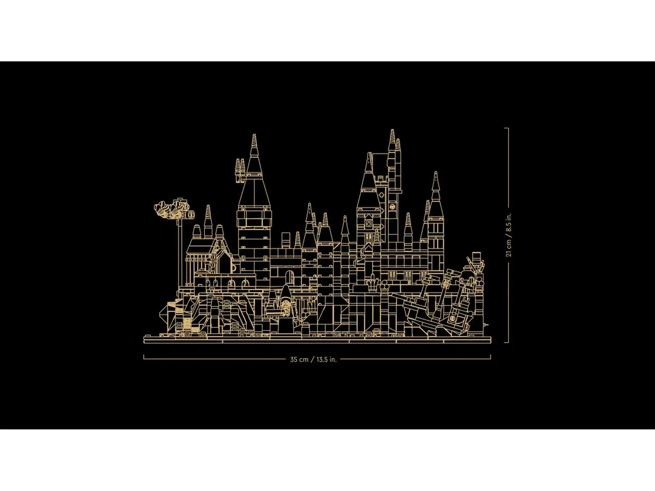 Lego Harry Potter Castello e Parco di Hogwarts 76419