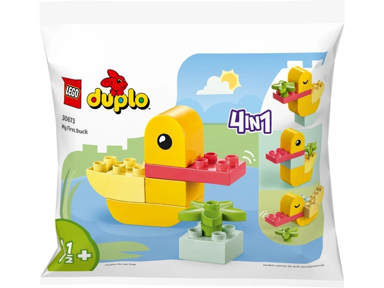 Lego duplo la mia prima anatra $