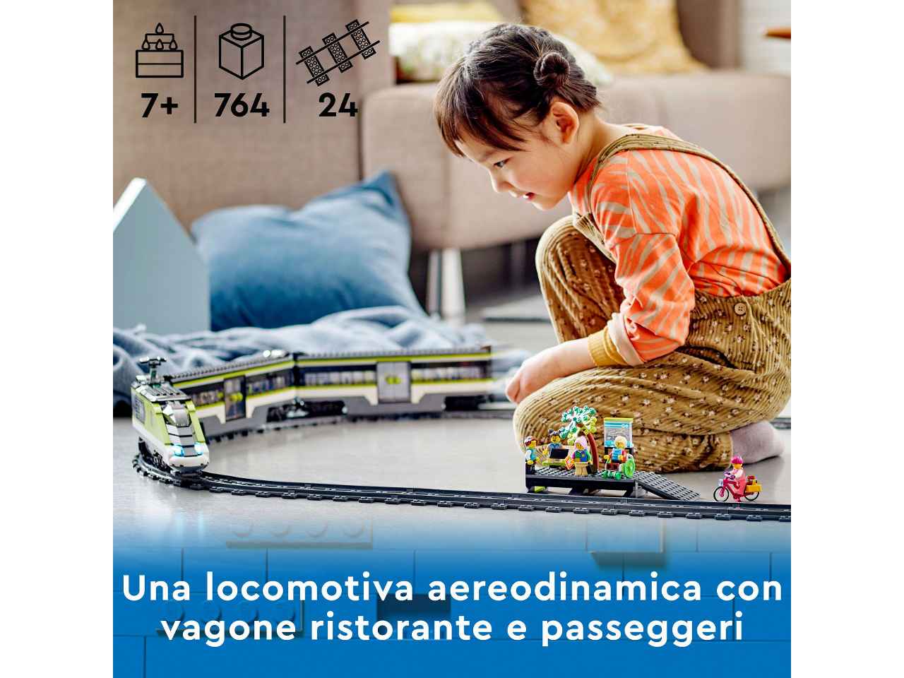 Lego Treno Passeggeri Espresso 60337