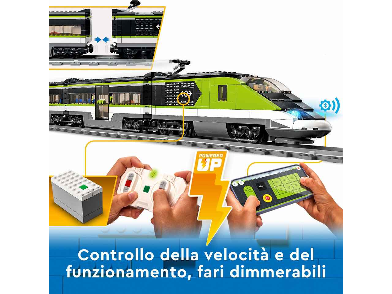 Lego Treno Passeggeri Espresso 60337