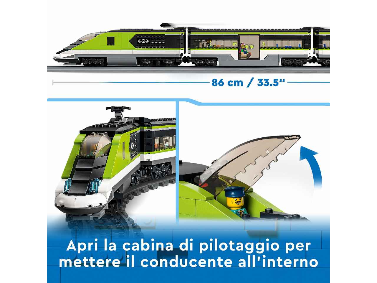 Lego Treno Passeggeri Espresso 60337