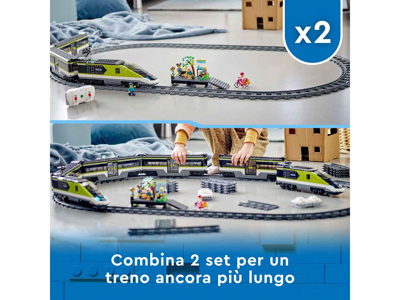 Lego Treno Passeggeri Espresso 60337