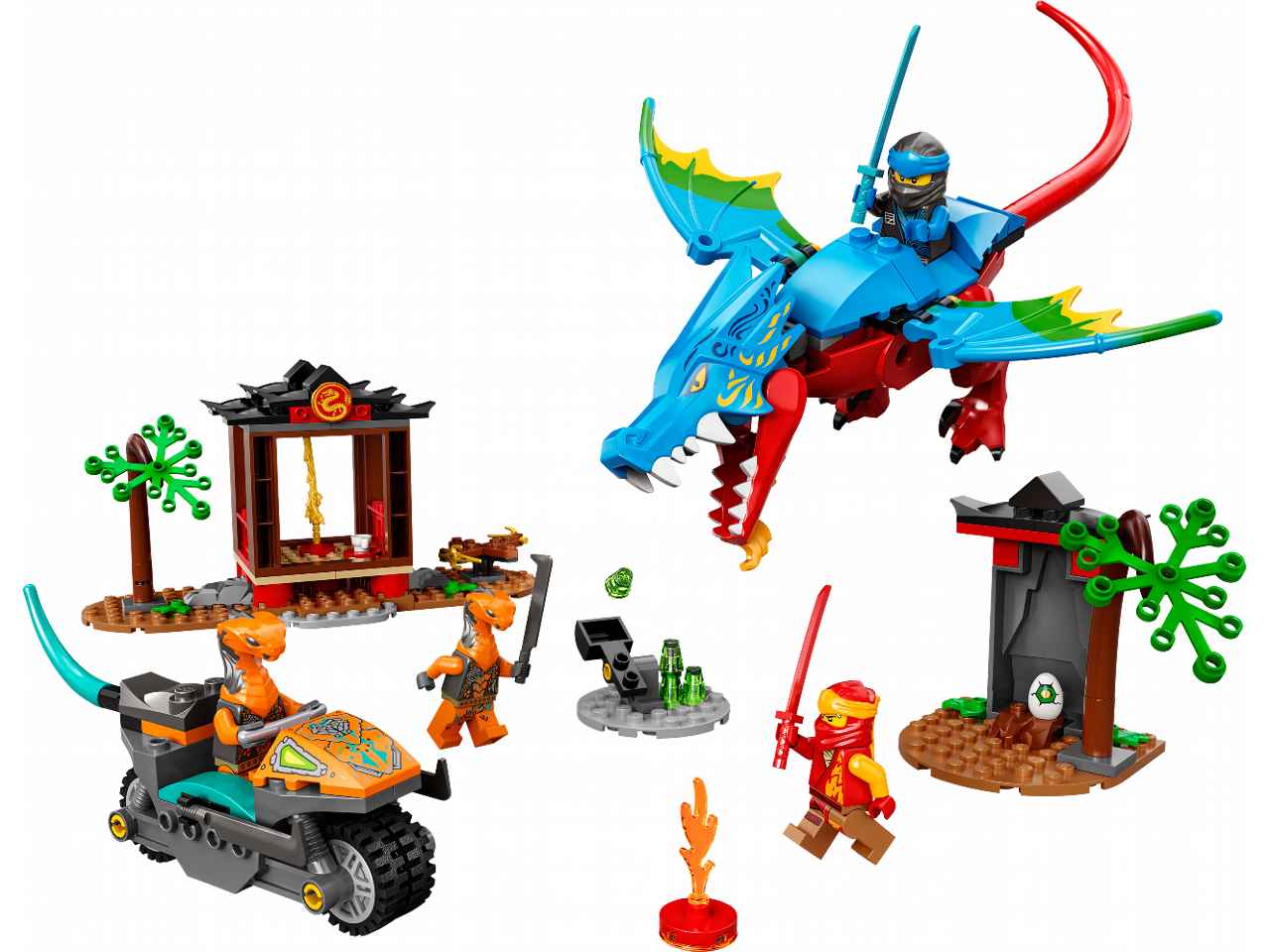 Lego ninjago tempio del ninja dragone 71759
