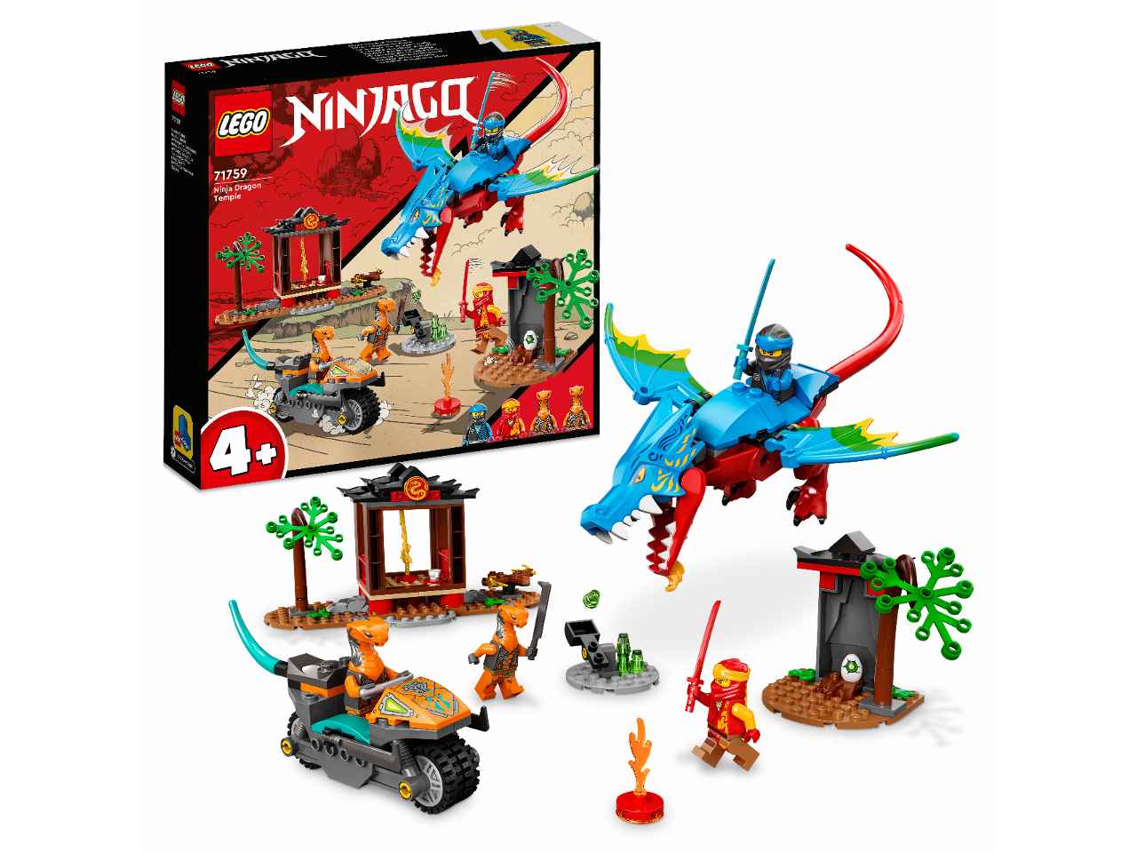 Lego ninjago tempio del ninja dragone 71759
