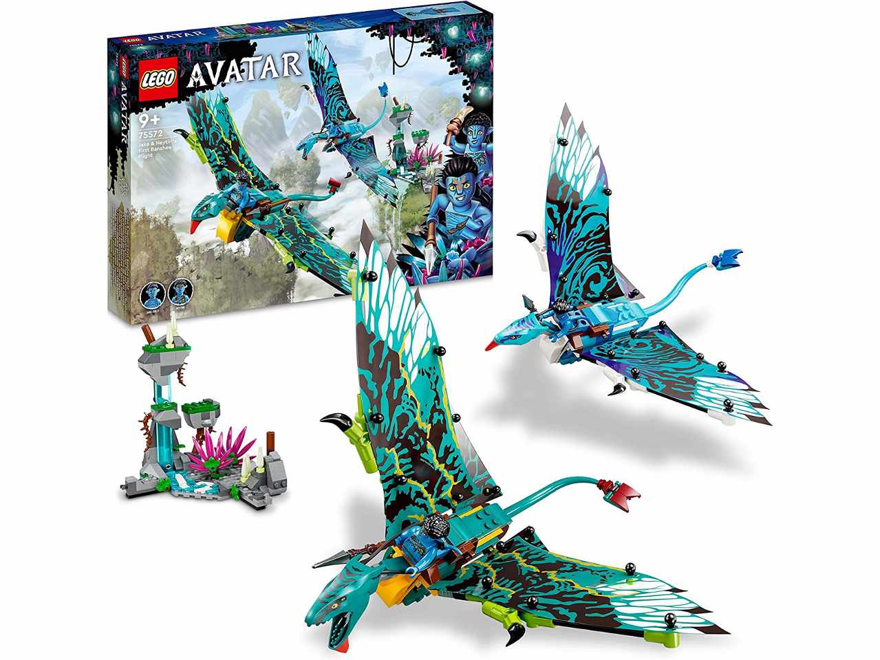 Lego Avatar Il Primo Volo sulla Banshee di Jake e Neytiri 75572