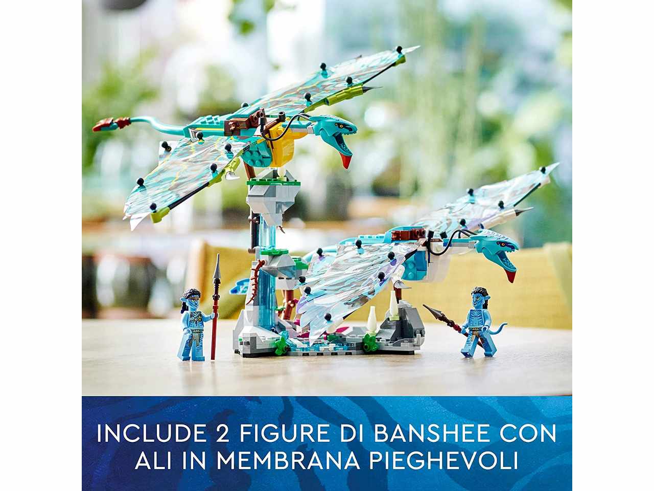 Lego Avatar Il Primo Volo sulla Banshee di Jake e Neytiri 75572