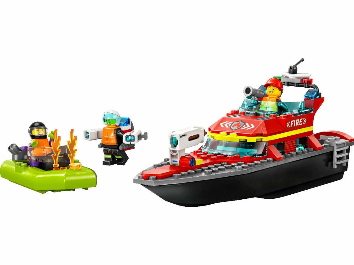 Lego Barca di Soccorso Antincendio 60373