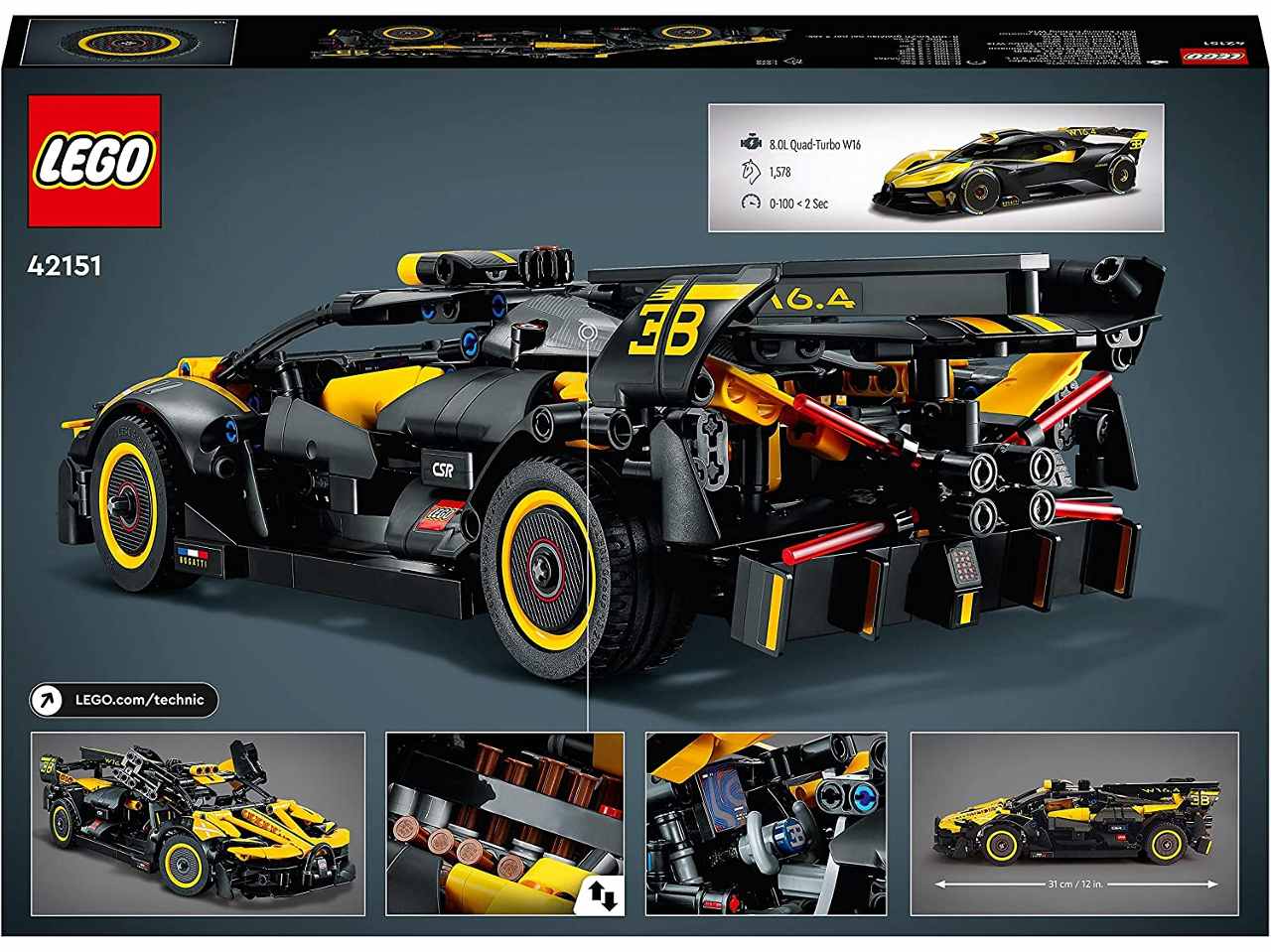 Lego Technic Bugatti Bolide 42151