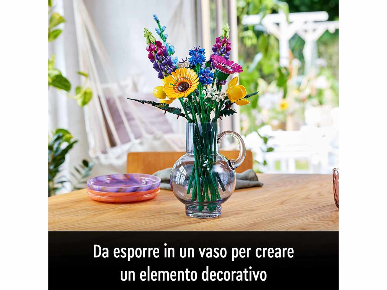 Lego Icons Bouquet Fiori Selvatici 10313