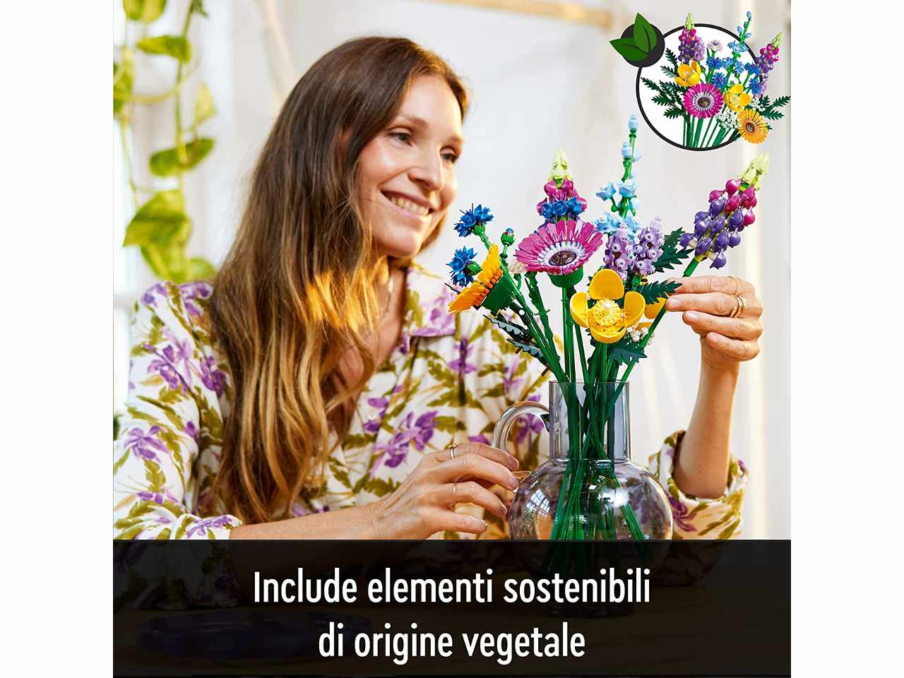 Lego Icons Bouquet Fiori Selvatici 10313