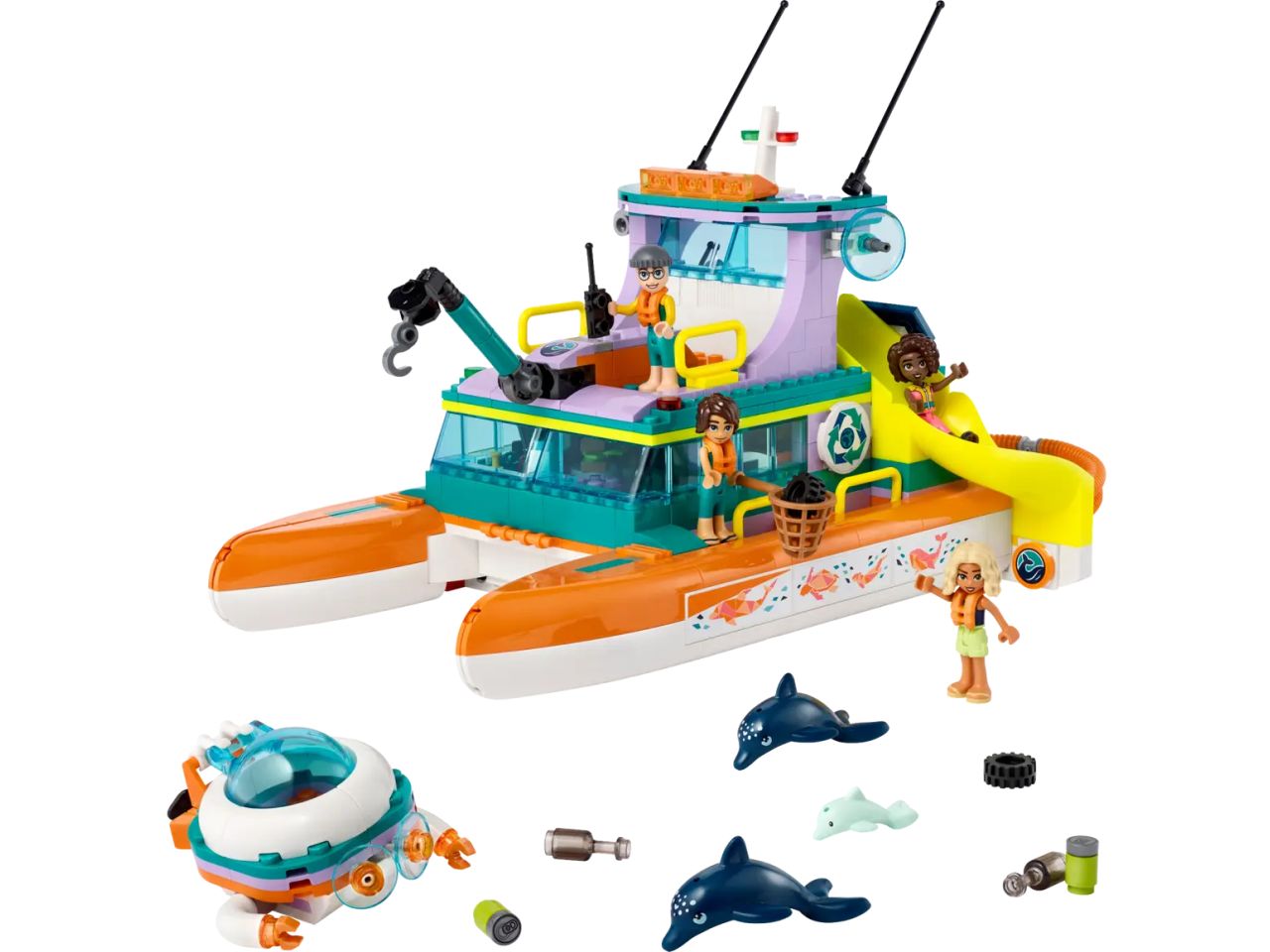 Lego Friends Catamarano di Salvataggio 41734