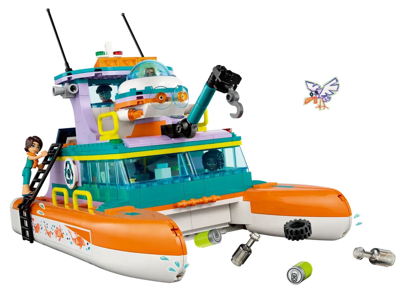 Lego Friends Catamarano di Salvataggio 41734