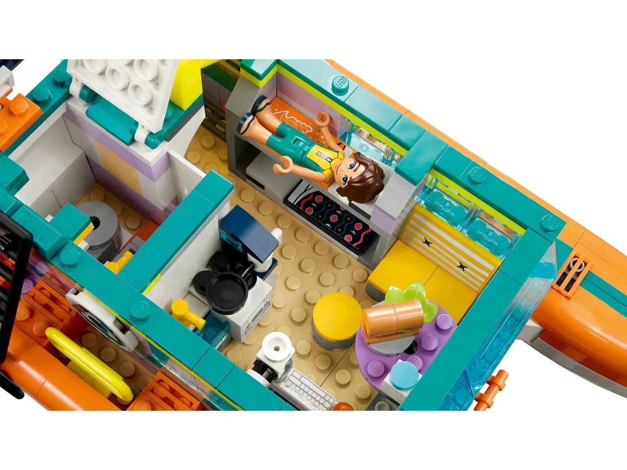 Lego Friends Catamarano di Salvataggio 41734
