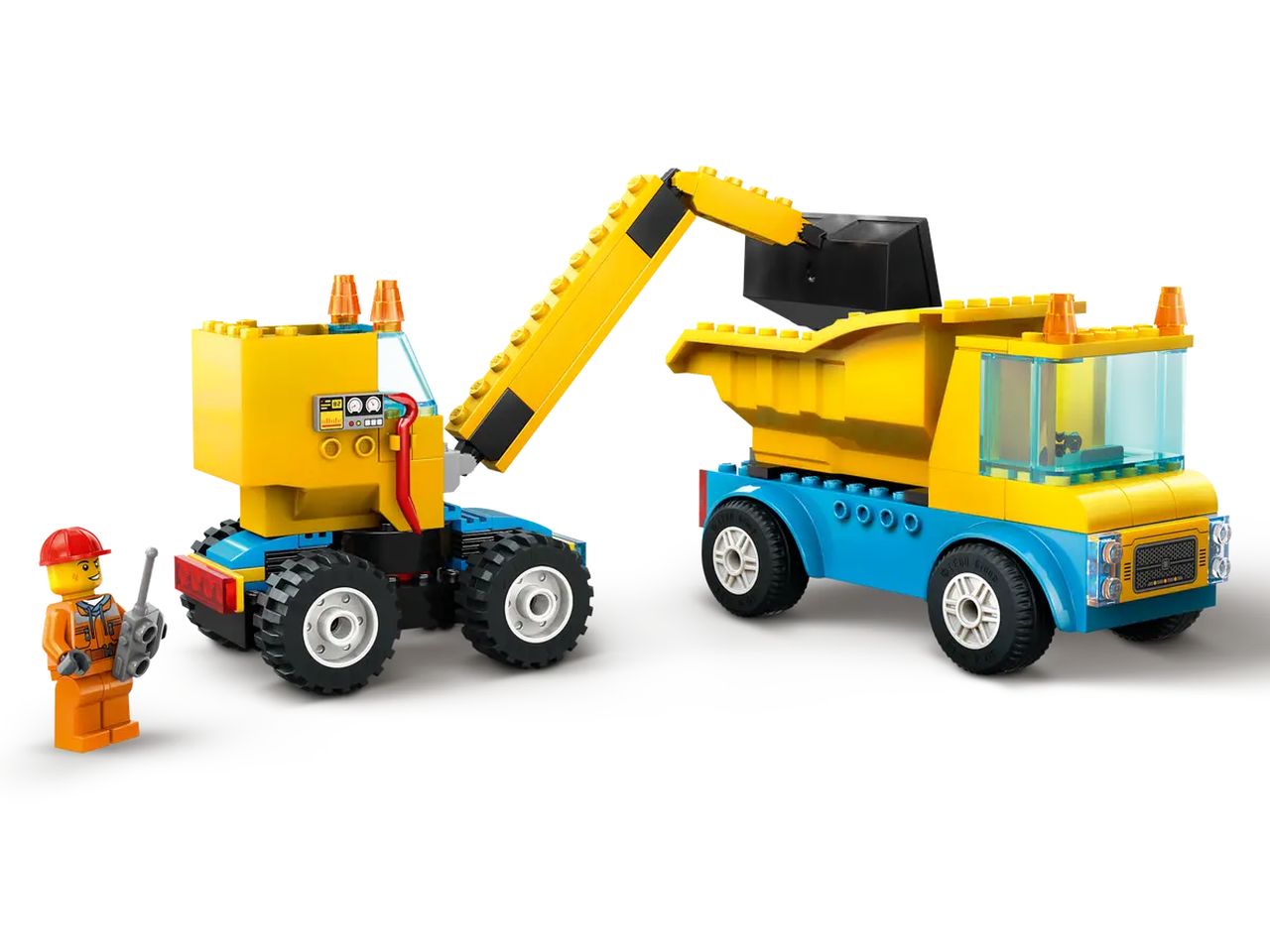 Lego City Camion da Cantiere e Gru 60391