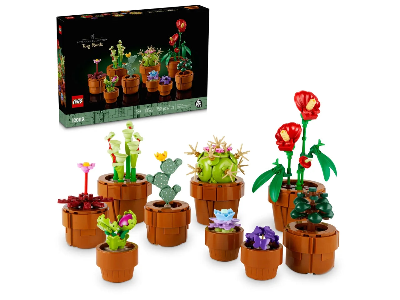Lego icons piantine