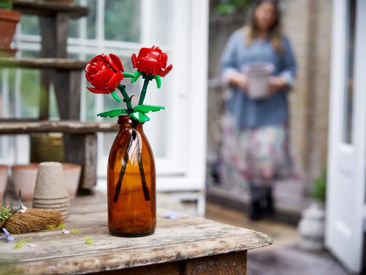 Lego lel flowers rose