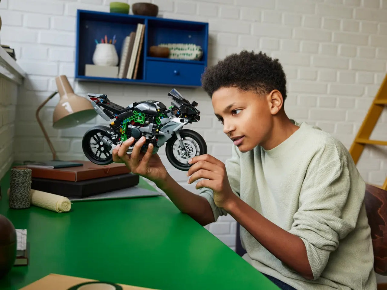 Lego technic motocicletta kawasaki ninja h2r