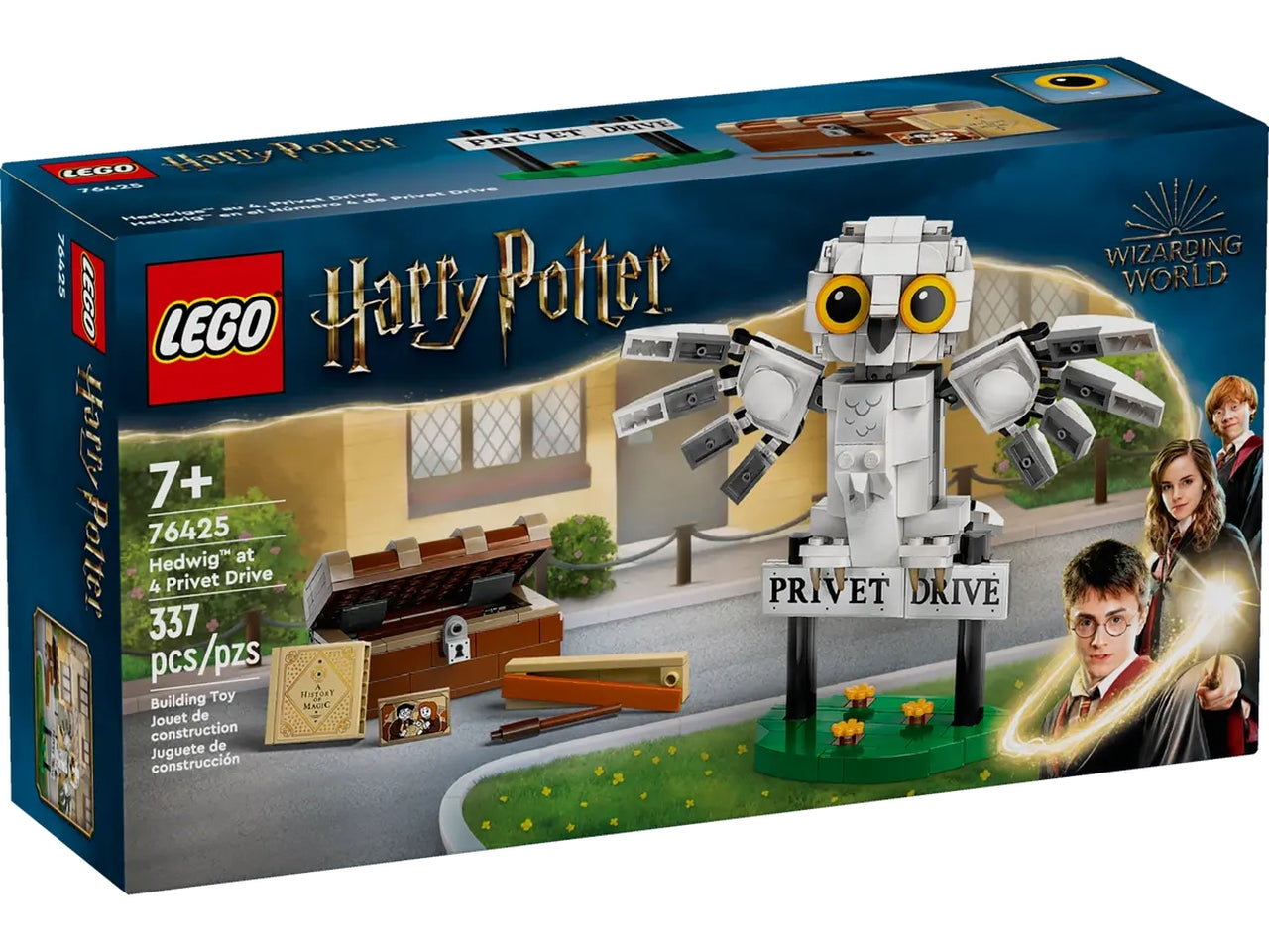 Lego harry potter tm edvige al numero 4 di privet drive