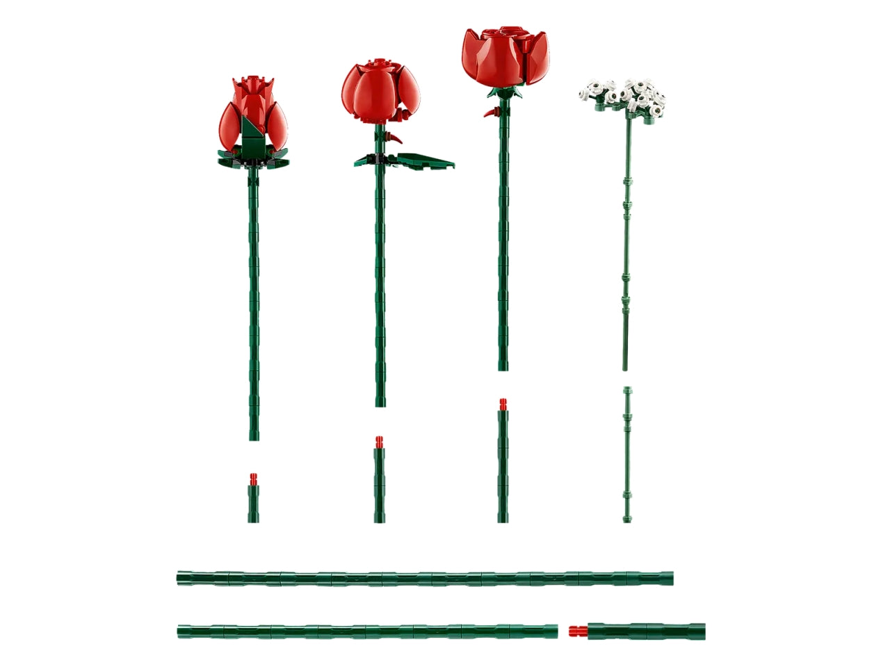 Lego botanical collection bouquet of roses