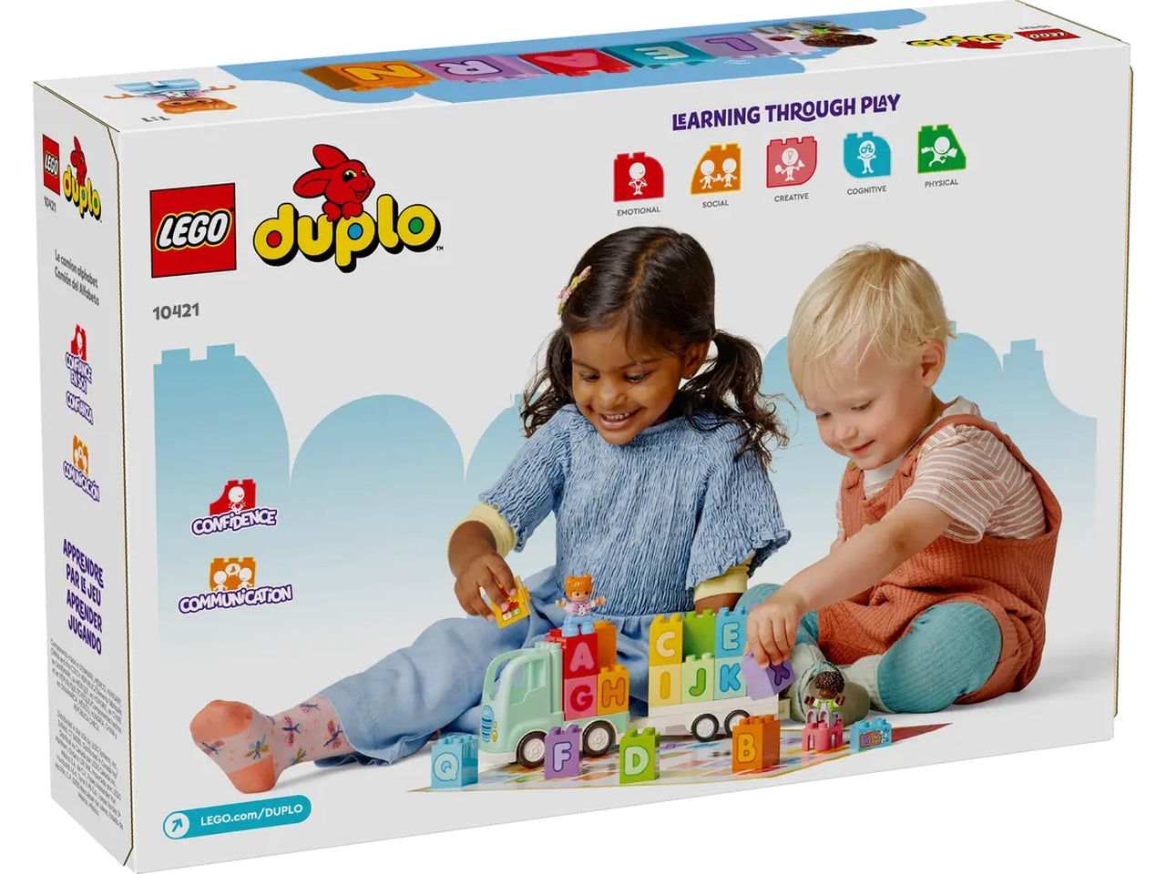 Lego duplo town il camioncino dellâalfabeto
