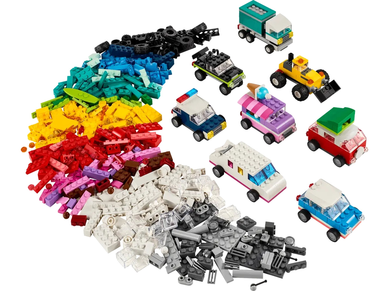 Lego classic veicoli creativi