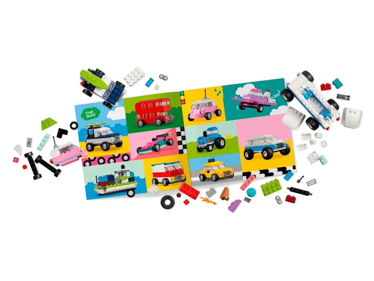 Lego classic veicoli creativi