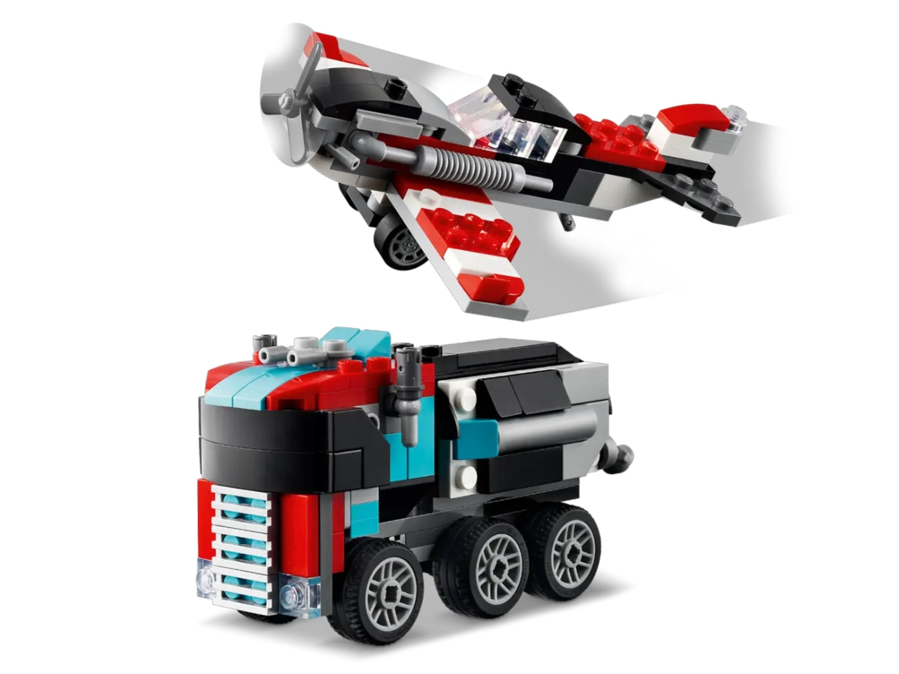 Lego creator autocarro con elicottero
