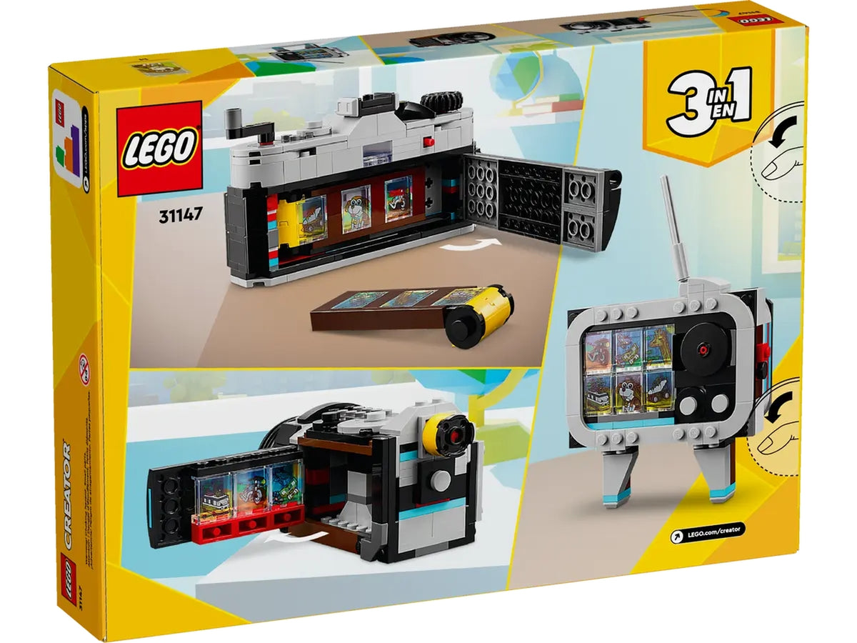 Lego creator fotocamera retrò