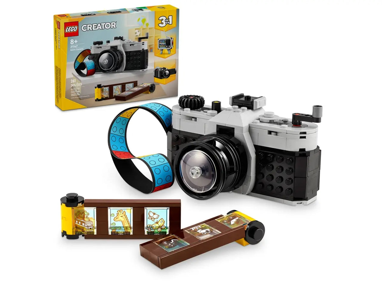Lego creator fotocamera retrò