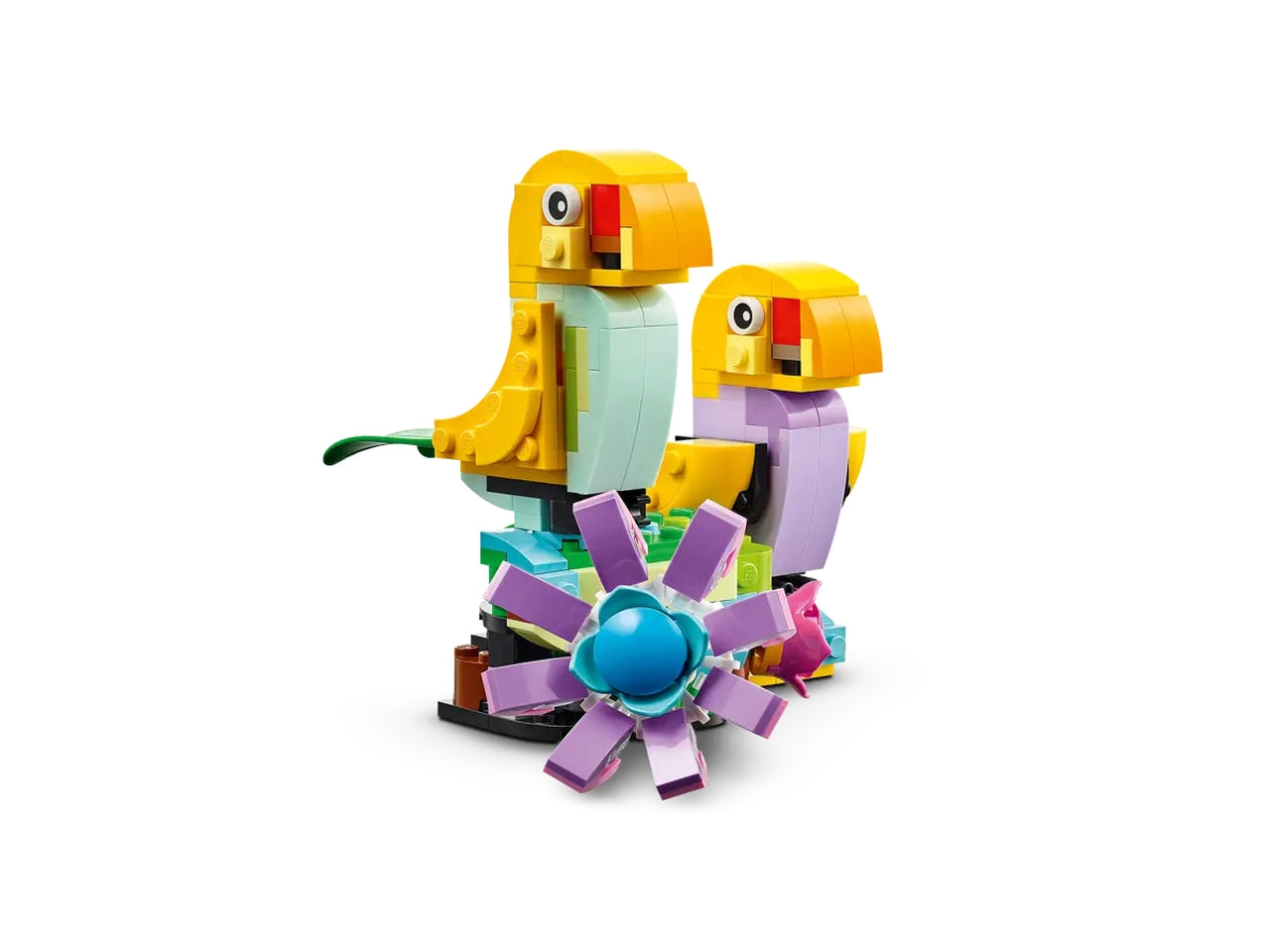 Lego creator innaffiatoio con fiori