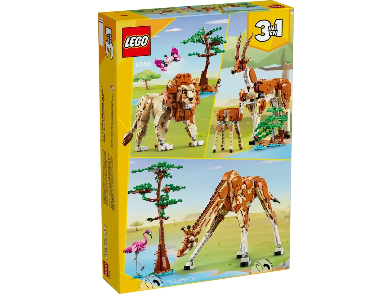 Lego creator animali del safari