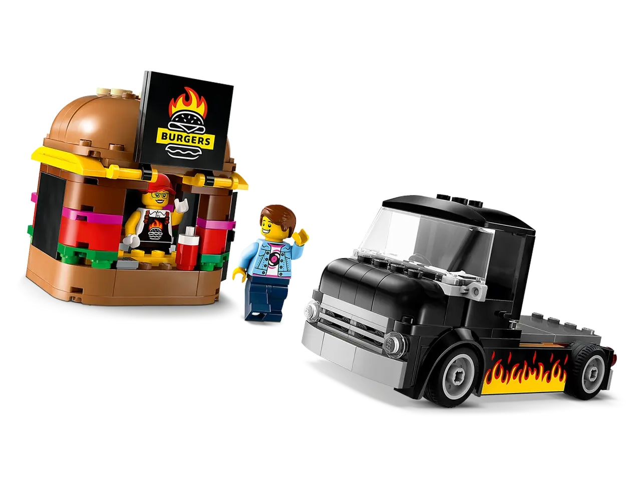 Lego city great vehicles furgone degli hamburger