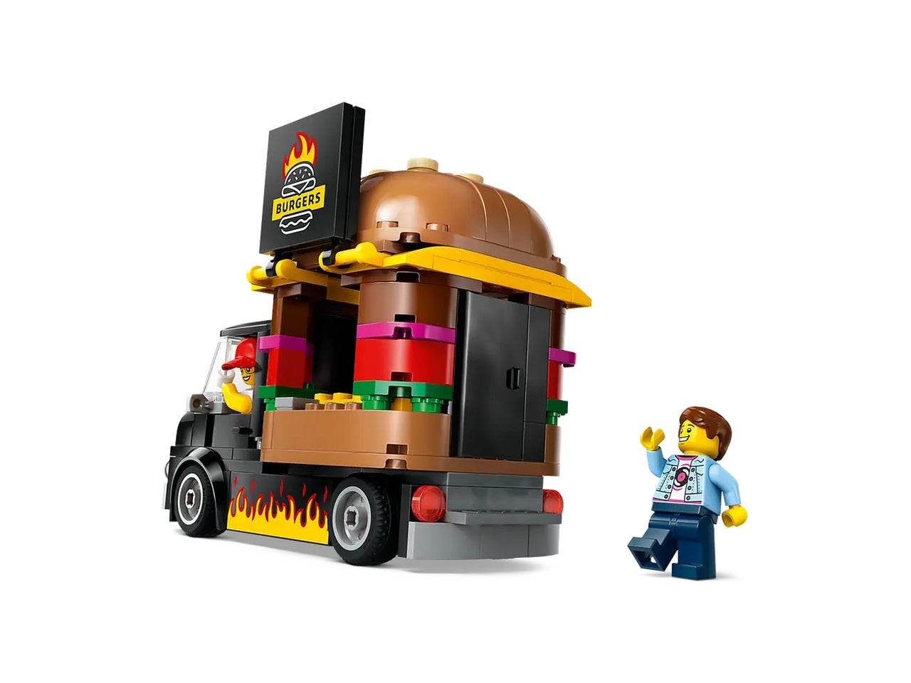 Lego city great vehicles furgone degli hamburger