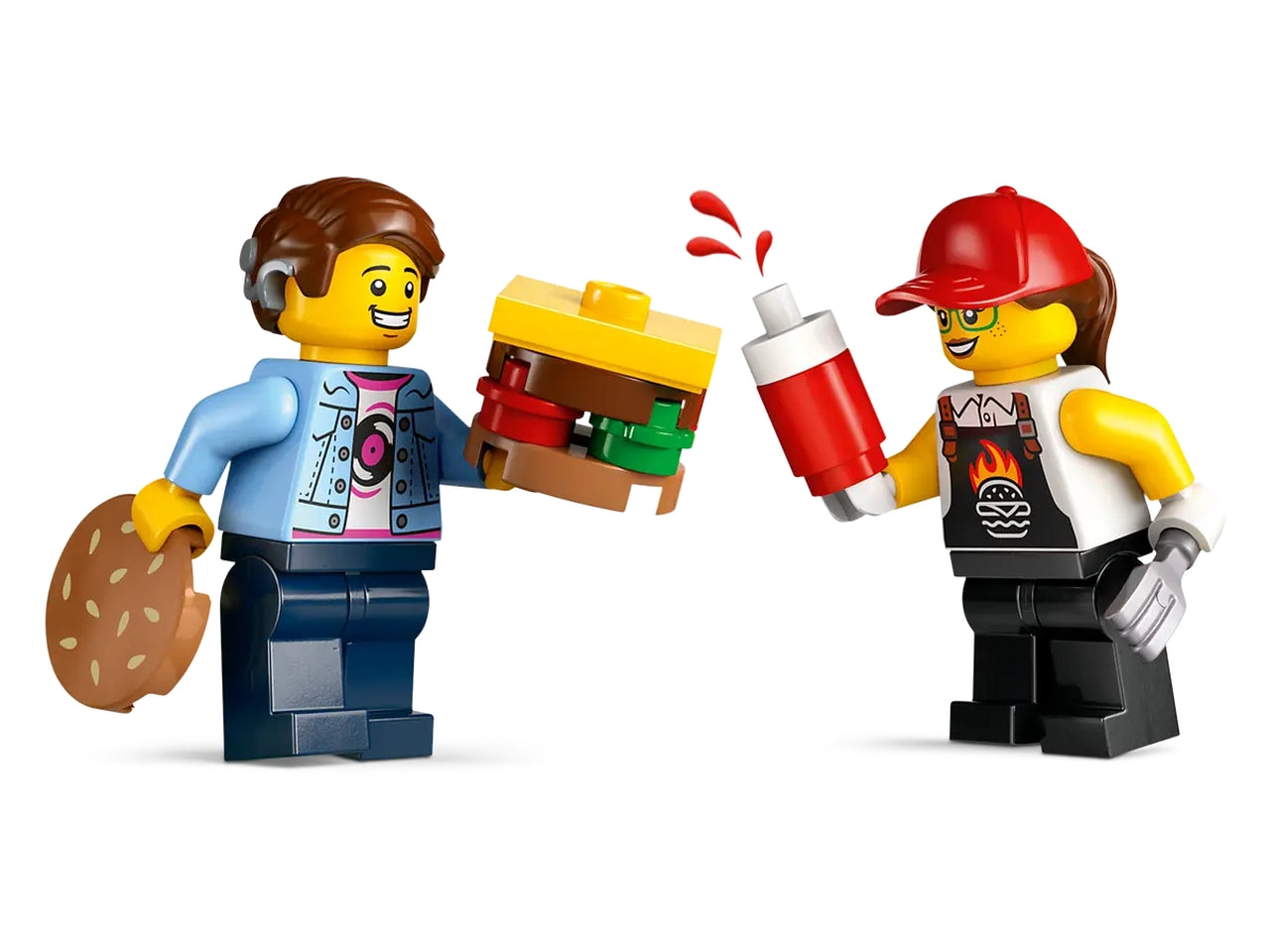 Lego city great vehicles furgone degli hamburger