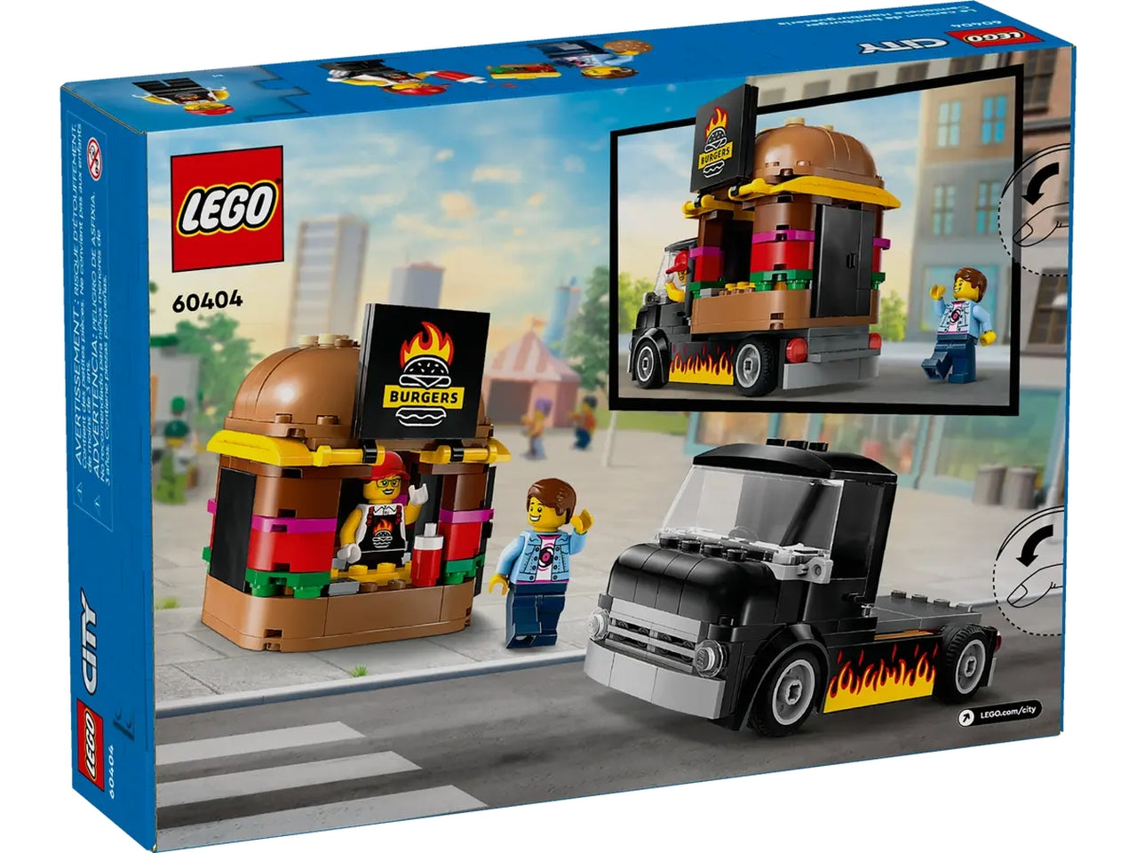 Lego city great vehicles furgone degli hamburger