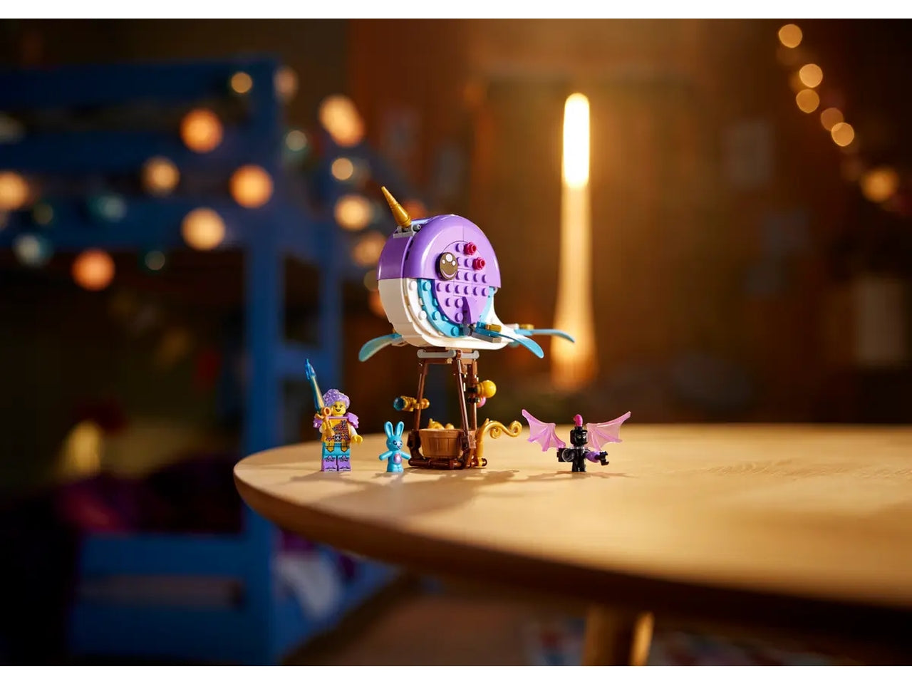 Lego dreamzzz la mongolfiera-narvalo di izzie $