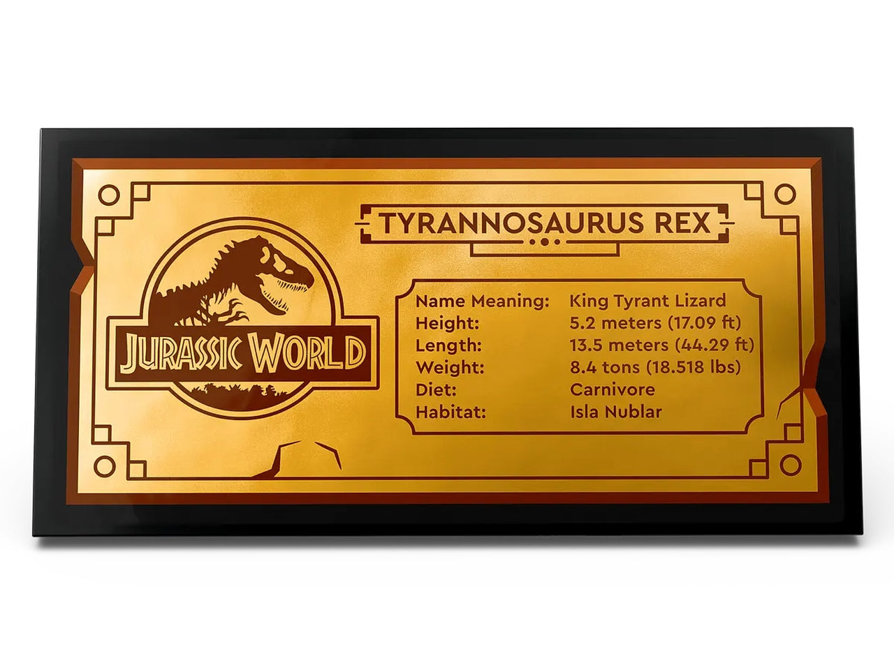 Lego jurassic world fossili di dinosauro: teschio di t.rex