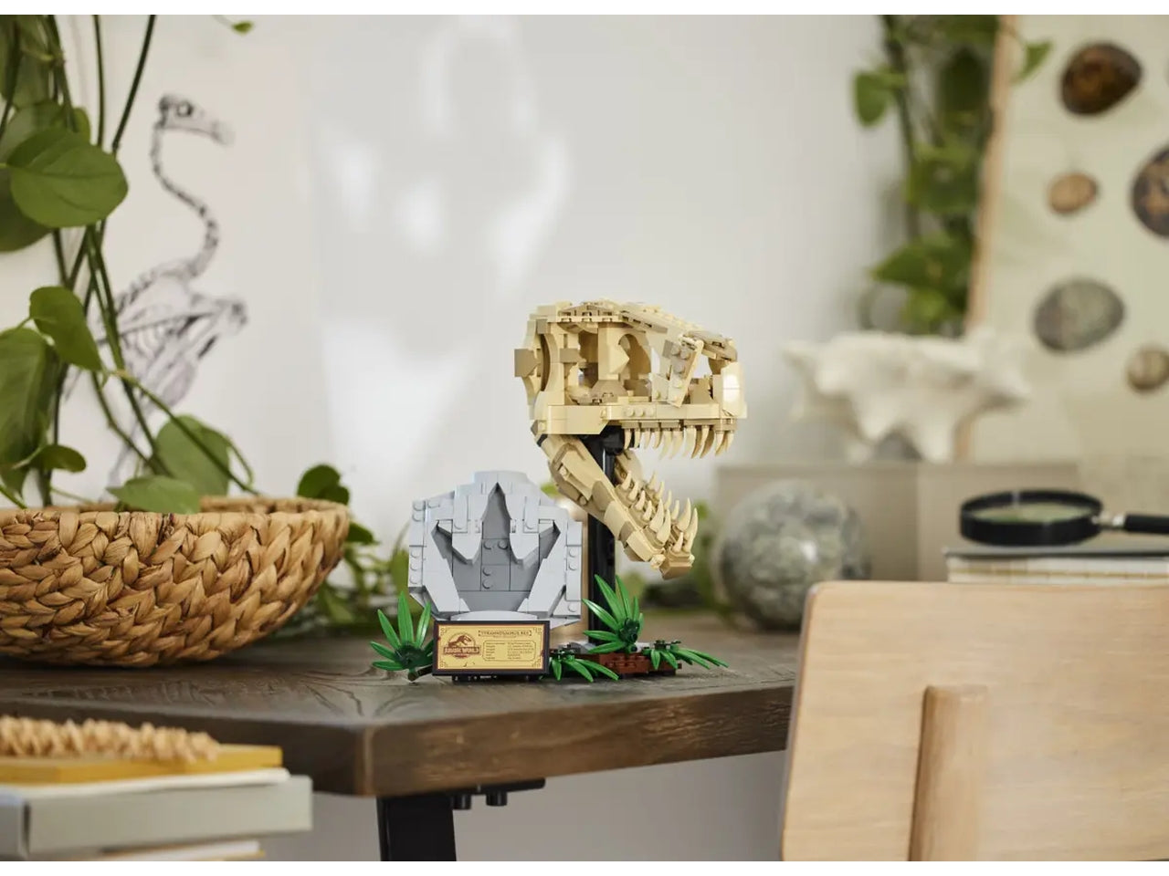 Lego jurassic world fossili di dinosauro: teschio di t.rex