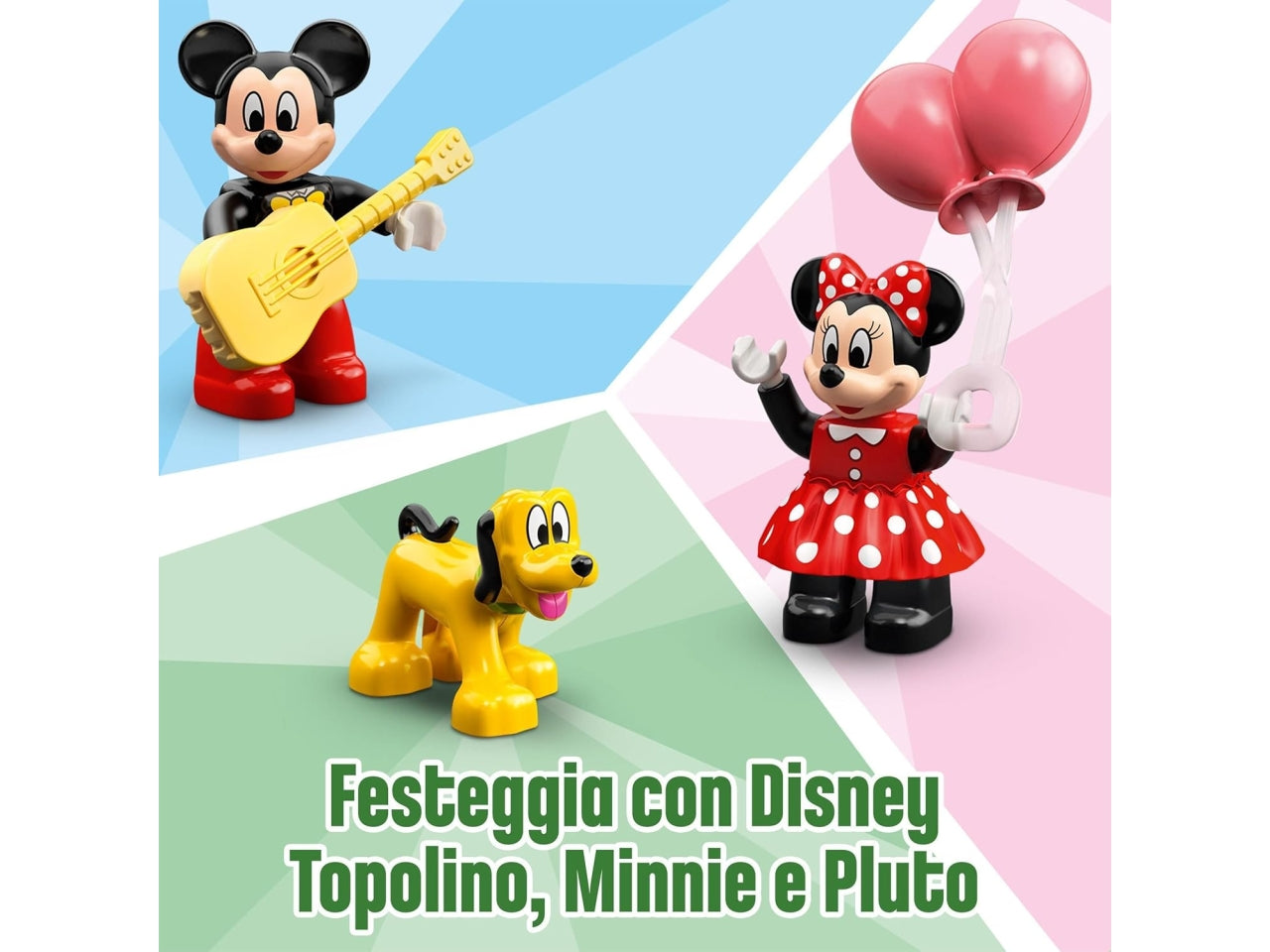 Lego Duplo Disney Treno Compleanno Topolino e Minnie 10941