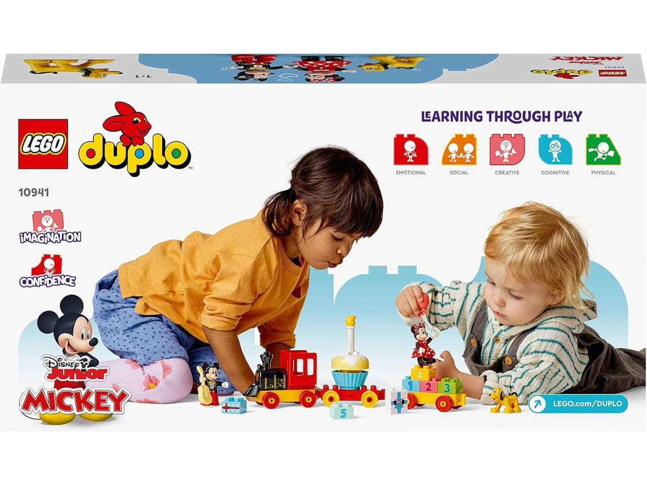 Lego Duplo Disney Treno Compleanno Topolino e Minnie 10941