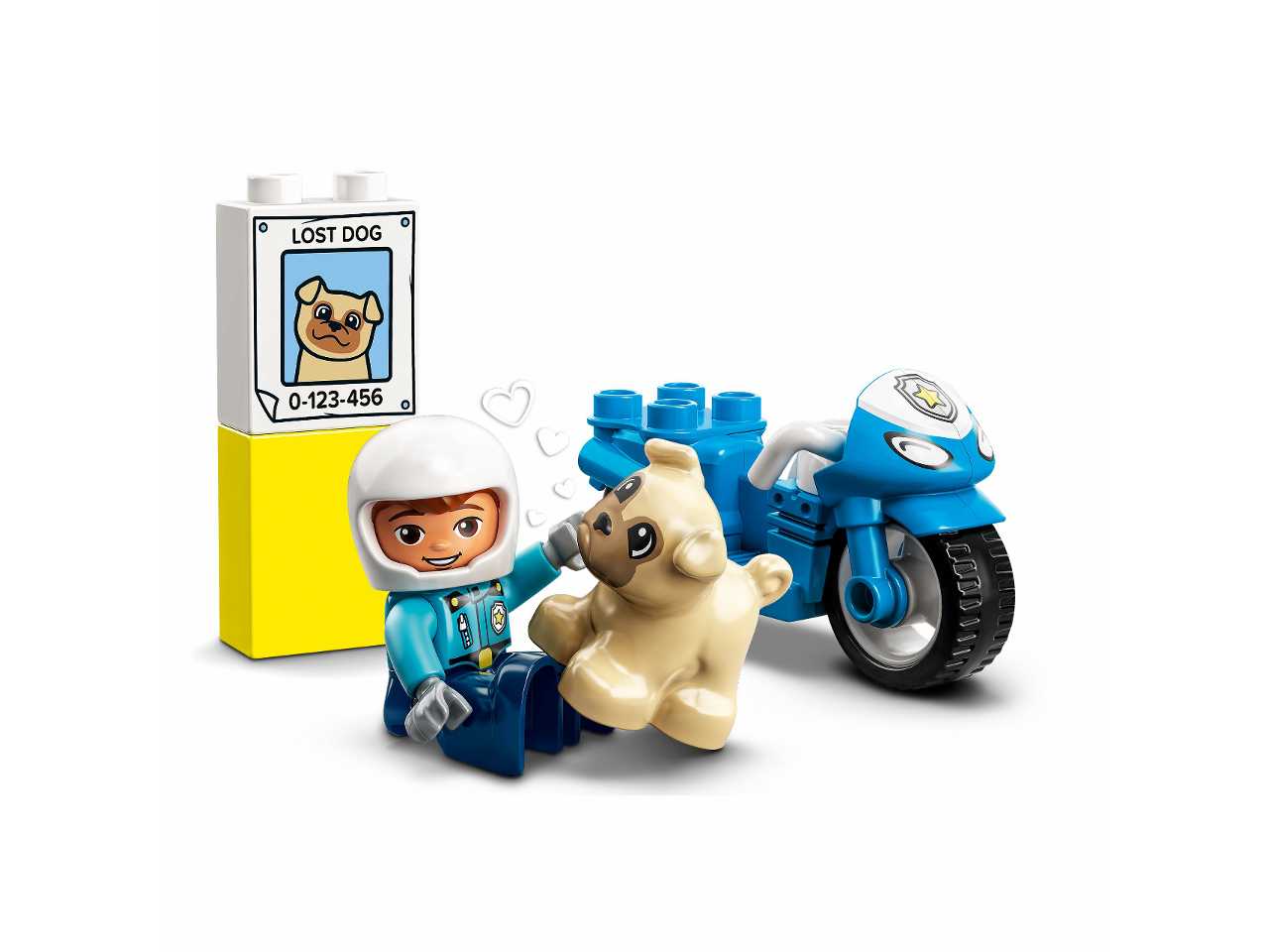 Lego Duplo Motocicletta Della Polizia 10967