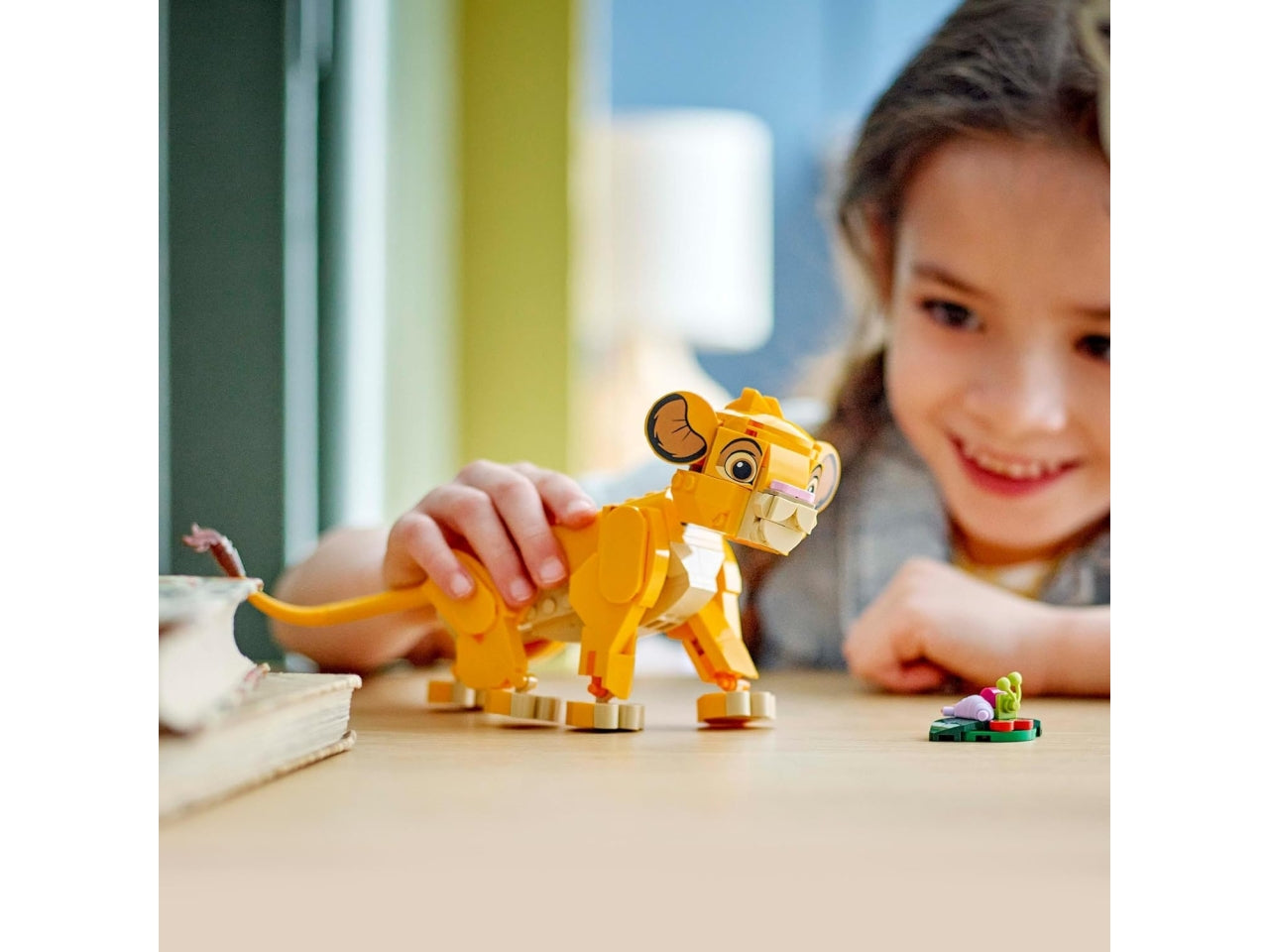 Lego Disney Classic Simba, il Cucciolo del Re Leone, set di costruzioni in scatola da 222 pezzi, per bambini 6+anni 43243