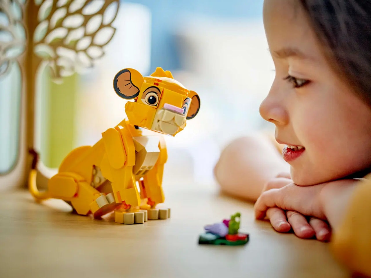 Lego Disney Classic Simba, il Cucciolo del Re Leone, set di costruzioni in scatola da 222 pezzi, per bambini 6+anni 43243