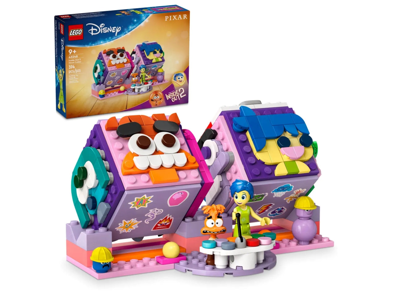 Lego Disney Pixar Inside Out 2, set di costruzione in scatola da 394 pezzi per 9+ anni 43248