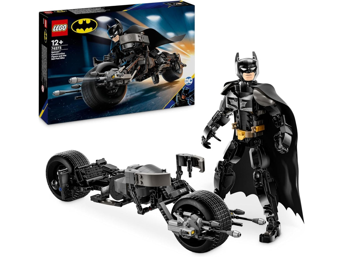 Lego Super Heroes Batman con Bat-Pod, personaggio costruibile
in scatola da 713 pezzi, per ragazzi 12+ anni 76273