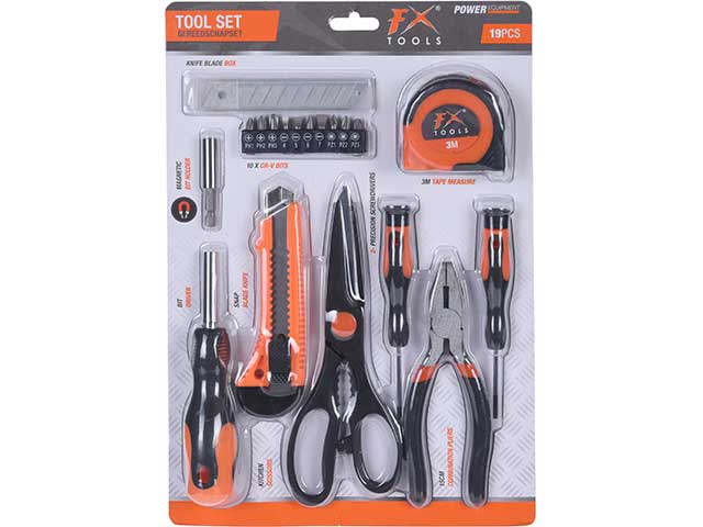 Set attrezzi 19 pezzi r05000080