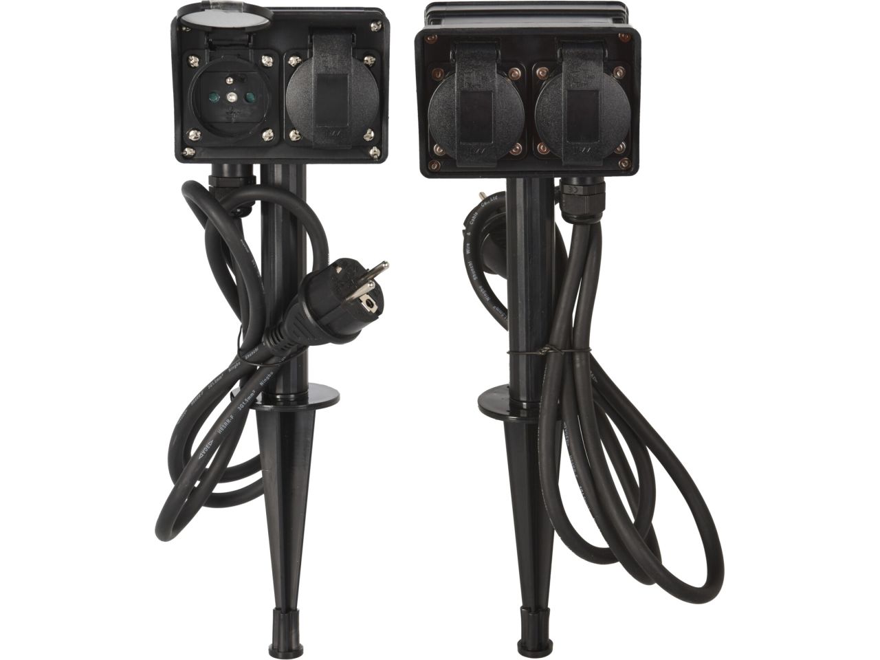 Presa pick 2+2 da esterno 150cm