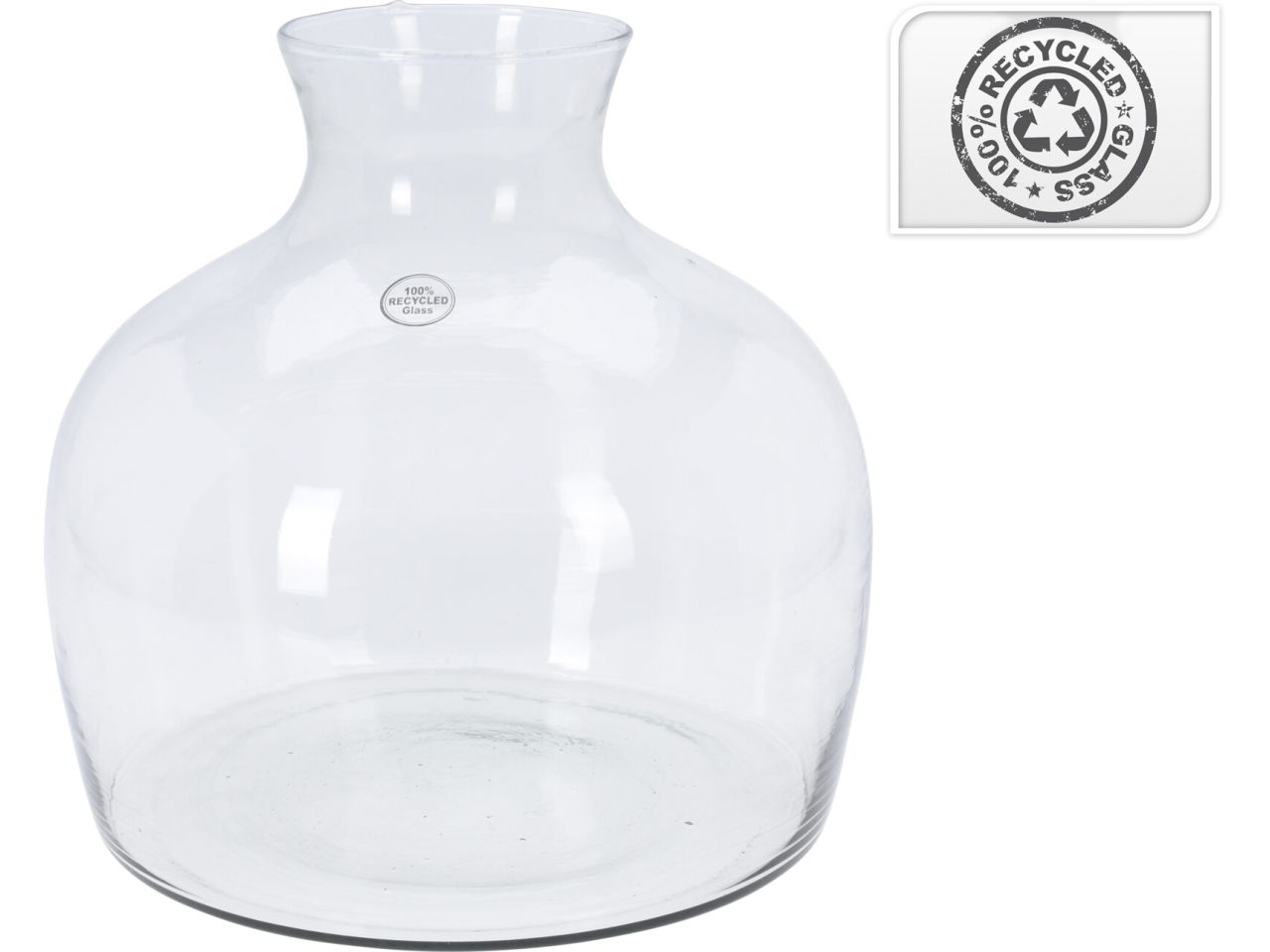 Vaso in vetro 14x45cm 9000ml