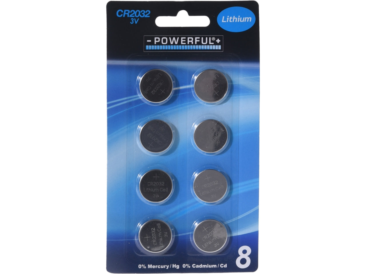 Pile a bottone cr2032 la confezione comprende 8 pile