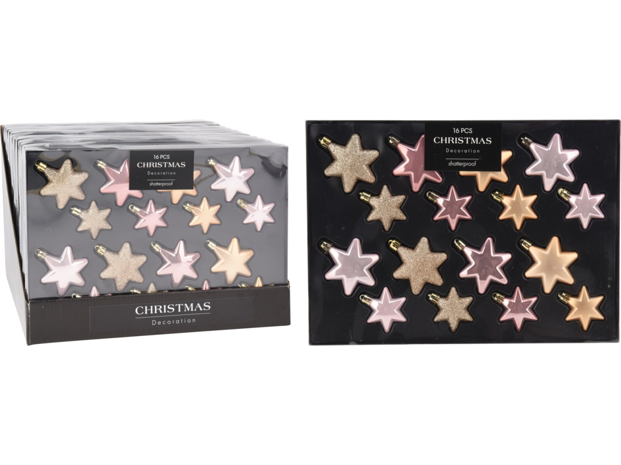 Pendente stella pretty la confezione contiene 16 stelle